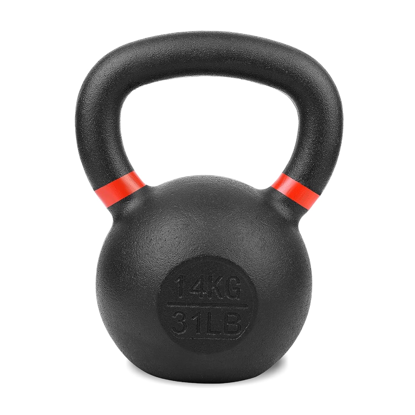 Cast Iron Kettlebells Set – Solid Iron, Rust Resistant Coating, Ergonomic Grip – Full Body Strength & Power Training – Ideal for Home Gyms