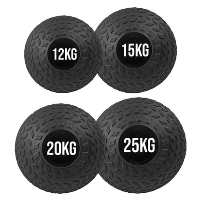 Treaded Rubber Slam Ball – Heavy‑Duty No‑Bounce, Tire‑Tread Grip for Power & Core Training – Compact Home Gym Essential