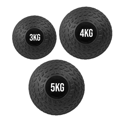 Treaded Rubber Slam Ball – Heavy‑Duty No‑Bounce, Tire‑Tread Grip for Power & Core Training – Compact Home Gym Essential