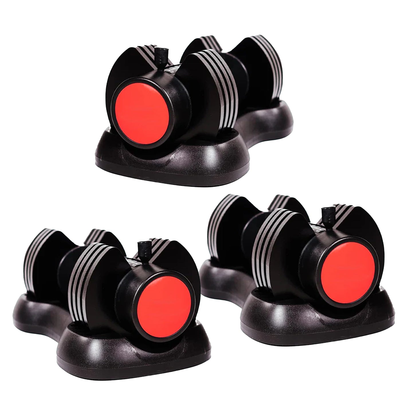 Adjustable Dumbbells Pair 12.5kg | 5-in-1 Weight Settings 2.5–12.5kg | Safety Lock, Dial Adjust | Home Strength Training | Compact Gym Setup