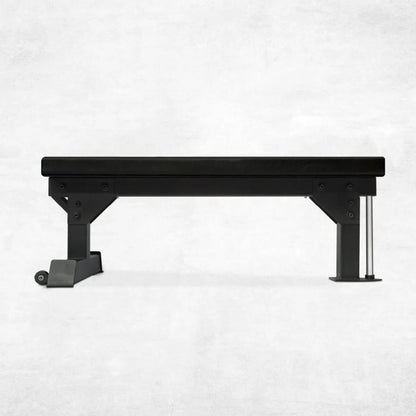 Pro Club Flat Weight Bench – Heavy Duty Steel Frame with Thick Padding, Rear Transport Wheels & 300kg Load Capacity – Perfect for Chest Press & Dumbbell Workouts at Home