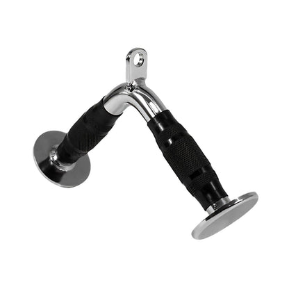 Cable Machine Attachments – Steel & Rubber Coated Handles, Multi Grip Bars & Ankle Straps for Full Body Strength Training – Ideal for Home Gyms