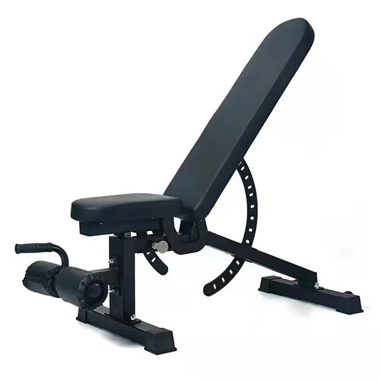 Adjustable Commercial Weight Bench – 9 Positions, 450kg Capacity, Foldable Steel Frame, Cushioned for Full-Body Home Gym Workouts