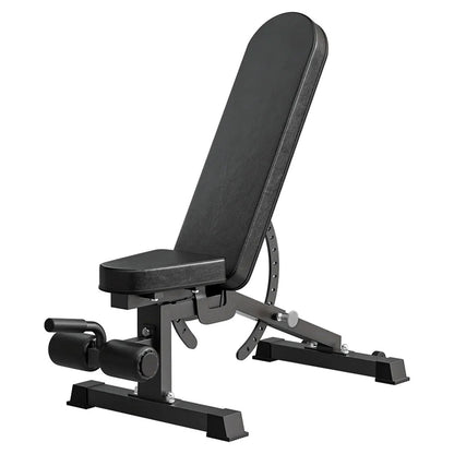 Adjustable Commercial Weight Bench – 9 Positions, 450kg Capacity, Foldable Steel Frame, Cushioned for Full-Body Home Gym Workouts