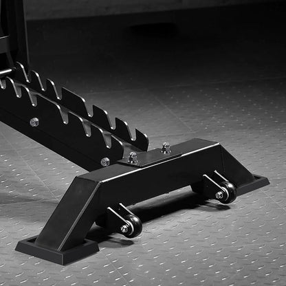 Heavy Duty Commercial Weight Bench – Steel Frame, High Density Foam Padding, Ideal for Strength Training in Home Gyms and Personal Studios