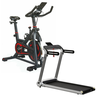 Compact Folding Treadmill 14 km/h – LED Display – Shock Absorbing Walking Pad for Home Gym & Small Spaces