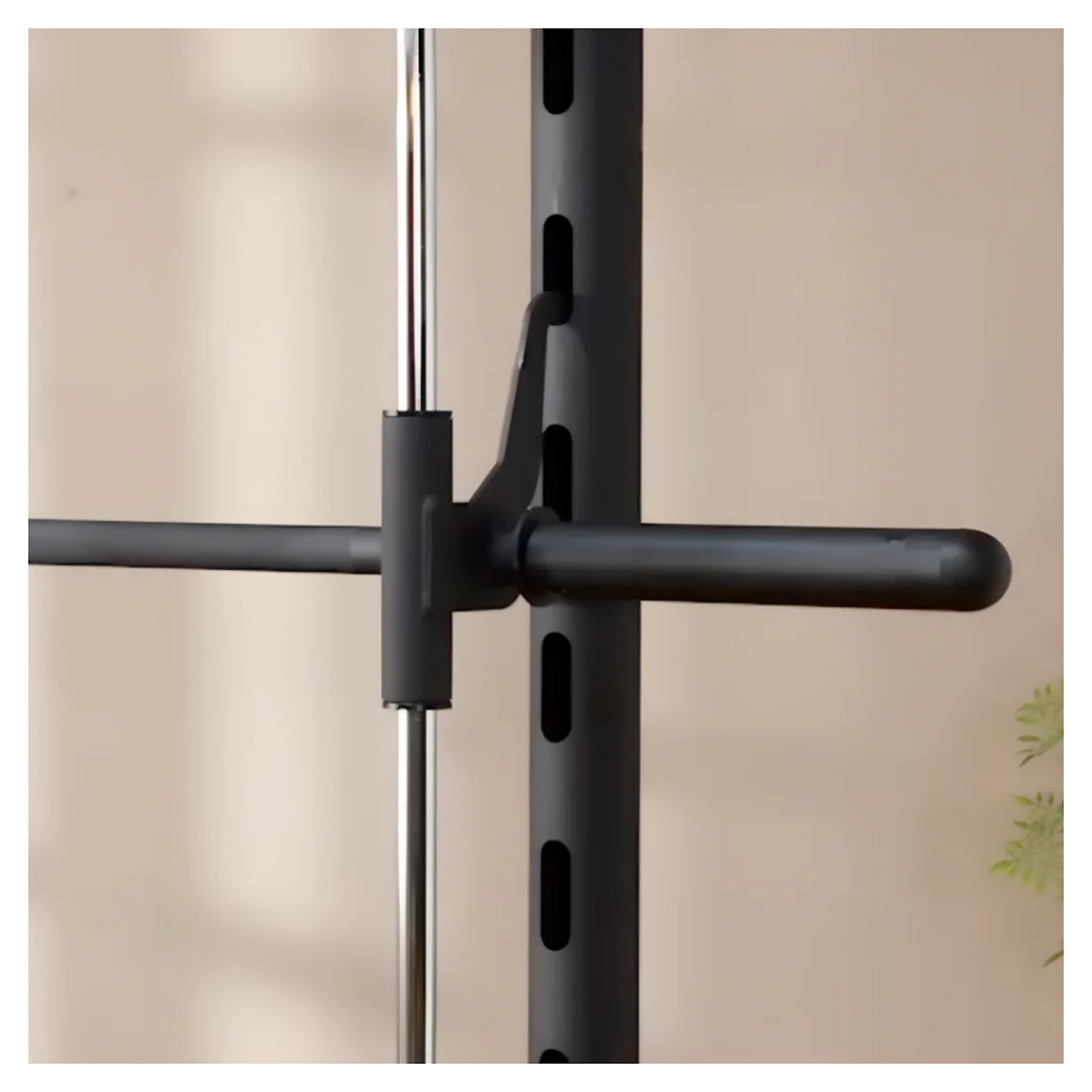 Smith Machine Squat Rack with Pull‑Up Bar – Heavy‑Duty Steel, Safety Stops, Multi‑Functional Strength Training Station for Home Gym