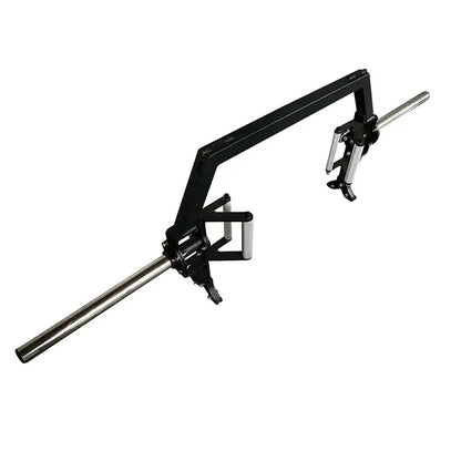 Deluxe 20kg Open Trap Bar with Rotating Sleeves & Built-In Jack – Hex Frame for Deadlifts, Shrugs, Farmer Walks – Olympic & Standard Plate Compatible – Home Gym Ready