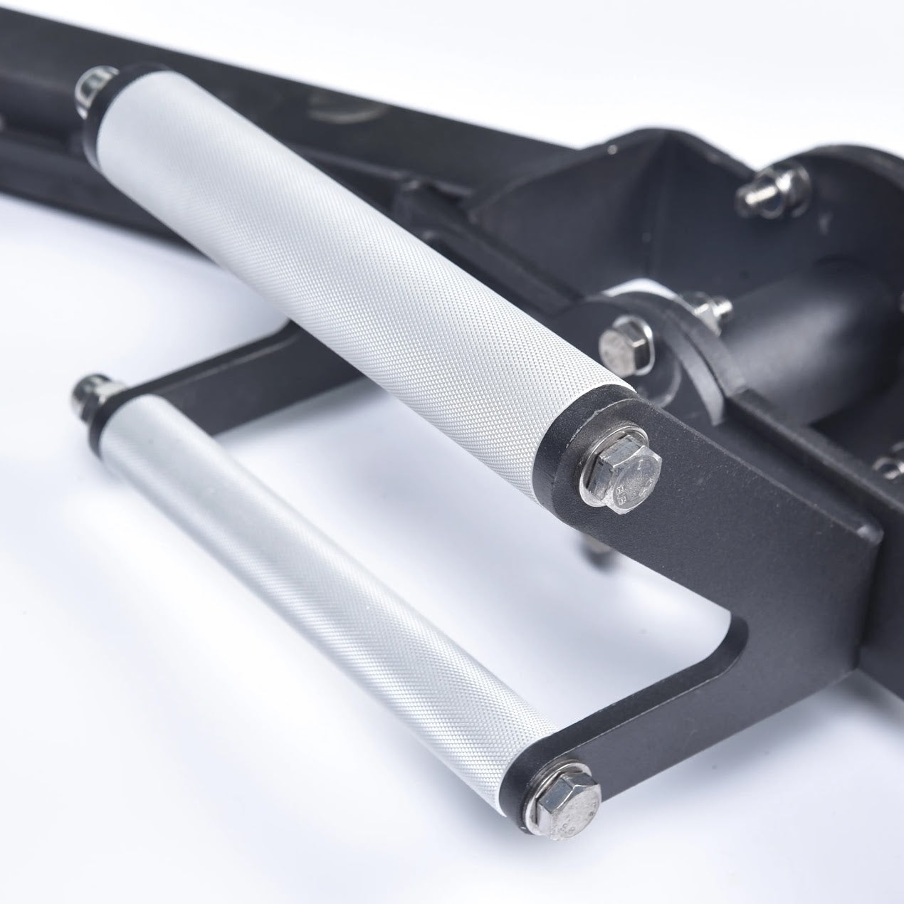 Deluxe 20kg Open Trap Bar with Rotating Sleeves & Built-In Jack – Hex Frame for Deadlifts, Shrugs, Farmer Walks – Olympic & Standard Plate Compatible – Home Gym Ready